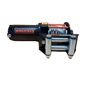Winchtech 1300KG elektrische lier 12v met staalkabel